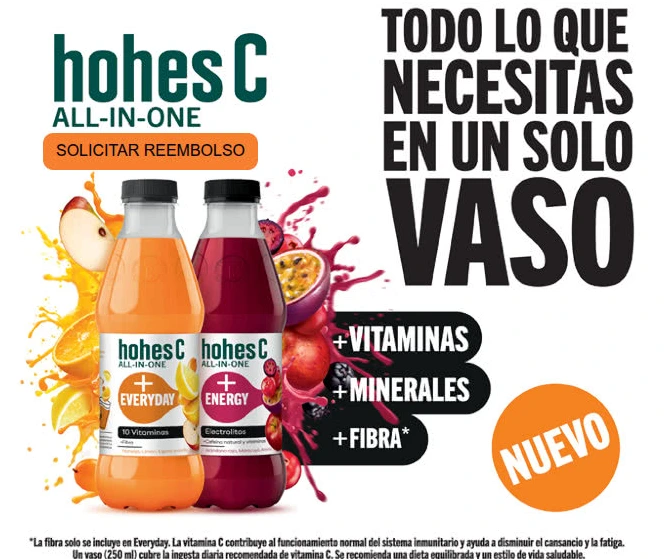 Prueba gratis zumos con vitaminas